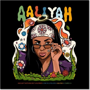 Aaliyah Posters and Art